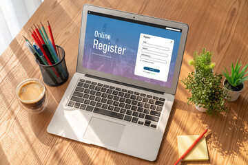 Online registration form for modish form filling on the internet website