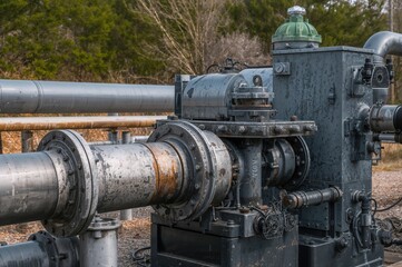 Metallic Outdoor Pumping Facility