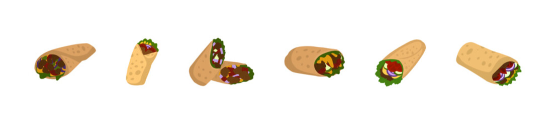 Doner Kebab Illustration