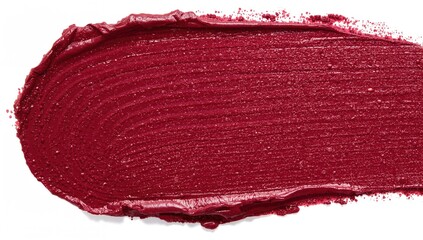 Texture background of deep red lipstick
