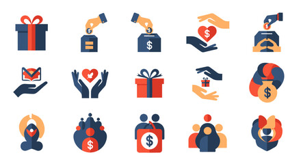 Fototapeta premium Show your Support with Thoughtful Donations and Giving, Perfect for Charity Drives and Fundraising Campaigns to Make a Difference in the Community