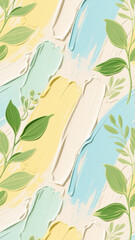 The strokes of oil paint breathe like sunlight through morning mist. Perfect for branding, packaging, or background designs that seek a sense of refined artistry and natural elegance.