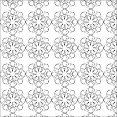 seamless pattern with floral elements