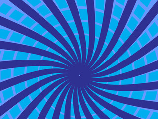 Vintage retro banner background. Colorful grunge wave wallpaper. Vector illustration. Twist party backround pattern.