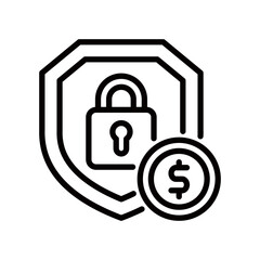 Security line icon