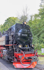 Harzer Schmalspurbahn in Quedlinburg, Deutschland