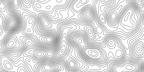 Abstract lines background. Line topography map contour background. Panorama view gradient multicolor wave curve lines banner background design. illustrations of maps Abstract Geometric.