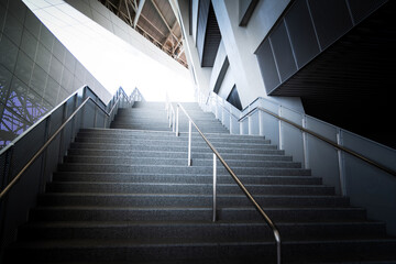 Stairs outside the sports arena © xy