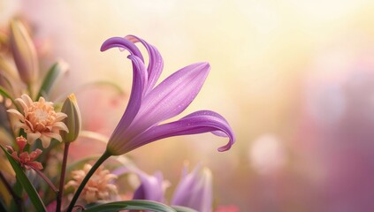 Mystical Violet Blossom Dream