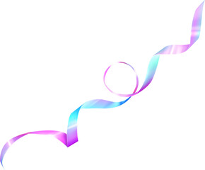 Pearlescent Curly Strip