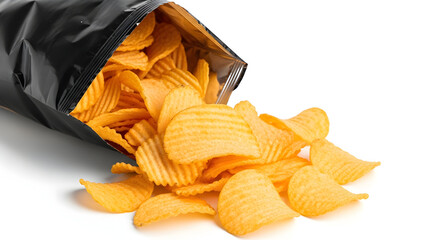 Crispy Crunch Delight A Tempting Snack Temptation for Every Occasion, Indulge Your Senses with Irresistible Potato Chips from the Bag, Pure Culinary Joy 180 char
