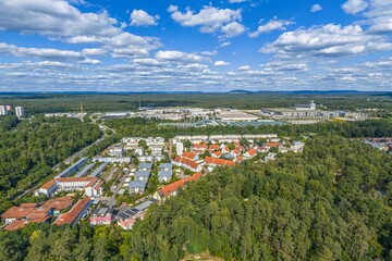 Die Metropolregion Nürnberg im Luftbild, Blick auf Nürnberg-Süd im Stadtteil Langwasser