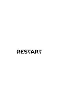 restart reset pixelated glitch digital command suitable for user interface elements, error messages, or retro gaming themes