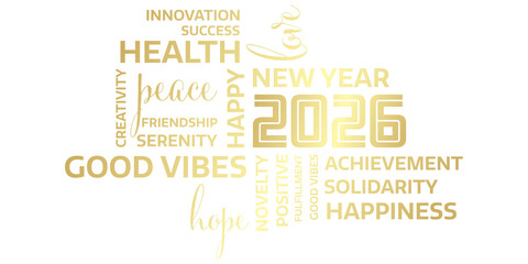 Obraz premium New Year 2026