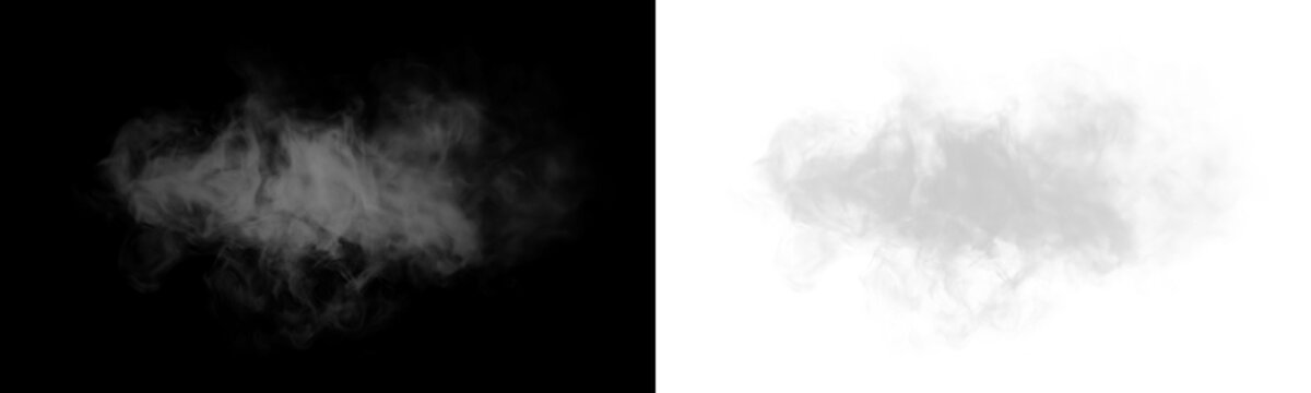 Gray smoke, expanding outward, swirling, and twisting, dissolving into a transparent background. Enhances the sense of energy and atmosphere. Background image in PNG format.