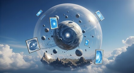 Orb of Spinning Realities