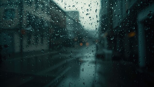 Looping Alpha Animation of Falling Raindrops