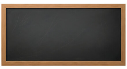 Clean Slate A Modern Blackboard for Your Message A Sleek Design for Clarity in Presentations Announcements and Creative Work Ideal for Education and Business Purposes