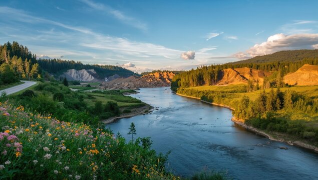 Location Site of the Stillaguamish River Landslide near Oso