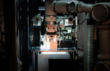 Automated production line for eyeglass frames