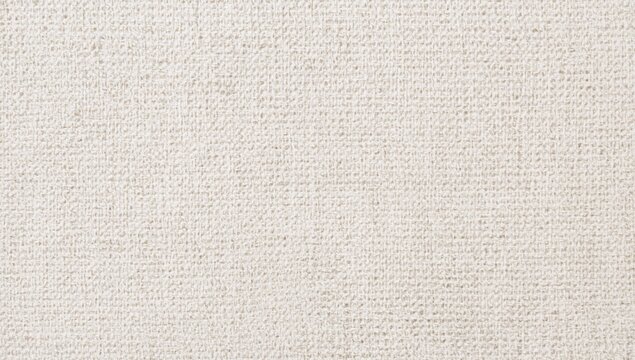 Seamless pattern of natural linen fabric weave in close-up, top-down perspective.