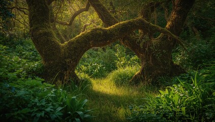 Fototapeta premium An alternative perspective of moss