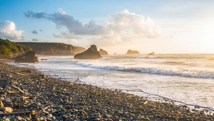 Rocky Coastal Landscape