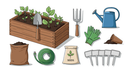 Garden tools and supplies: essential equipment for home gardening enthusiasts