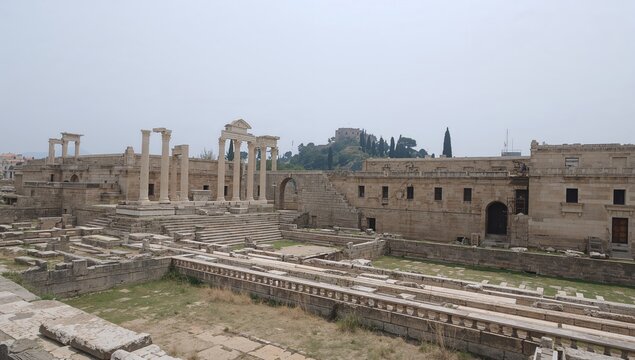 The historic royal residence restored after sixteen years, known as the site of Alexander the Great's coronation