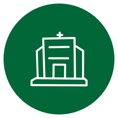 Ederly Care Icon Hand Drawn