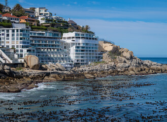Camps Bay ist ein Vorort von Kapstadt Südafrika