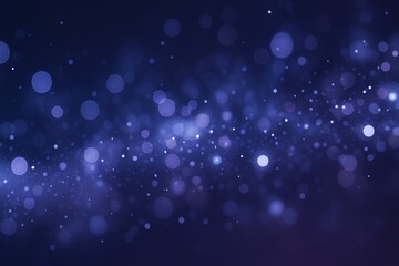 Obraz premium Abstract bokeh background with glowing light particles and soft blur effect, in elegant panoramic composition.