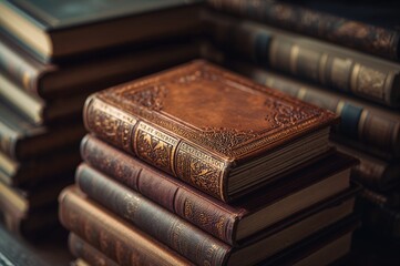 Retro styled book jackets