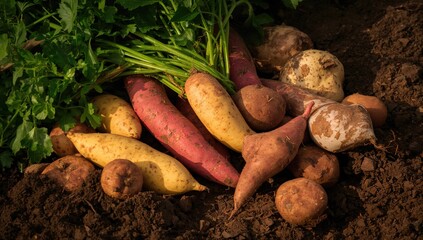 Orange root vegetable