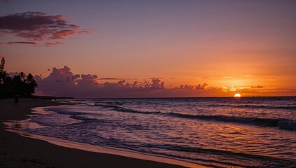 Evening Radiance in the Winter Season