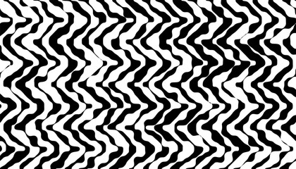 Black and white abstract dynamic pattern for modern background and jersey design. Fully editable vector element. Vector Format Illustration 