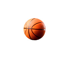 Obraz premium basketball isolated on white background