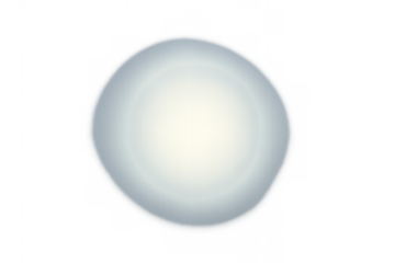 Glowing light orb, transparent soap bubble, abstract ethereal sphere, soft translucent plasma energy effect