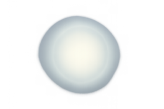 Glowing light orb, transparent soap bubble, abstract ethereal sphere, soft translucent plasma energy effect