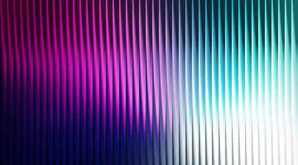 Colorful vertical lines create a mesmerizing gradient of pink, blue, and white hues