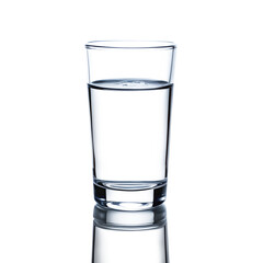 Glass of Water Isolated on Transparent Background