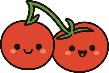 tomato cartoon illustration