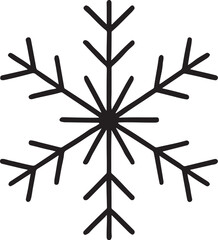 Obraz premium snowflake vector