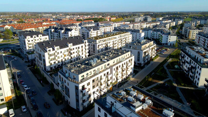 Modern residential complex mortgage new infrastructure