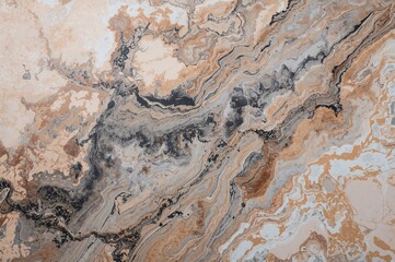 Obraz premium Contemporary Art Piece Featuring Marble Patterns