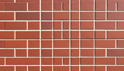 Red brick wall pattern