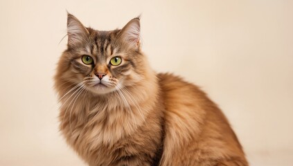 Obraz premium Multicolored House Cat