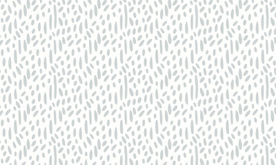 bstract Hand-Drawn Seamless Pattern with Minimalist Dashes and Marks