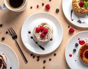 chocolate cake with strawberries