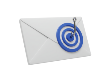 Email Phishing Attack Concept Isolated on Transparent Background PNG Cyber Security Threat Scam Fraud Alert Spam